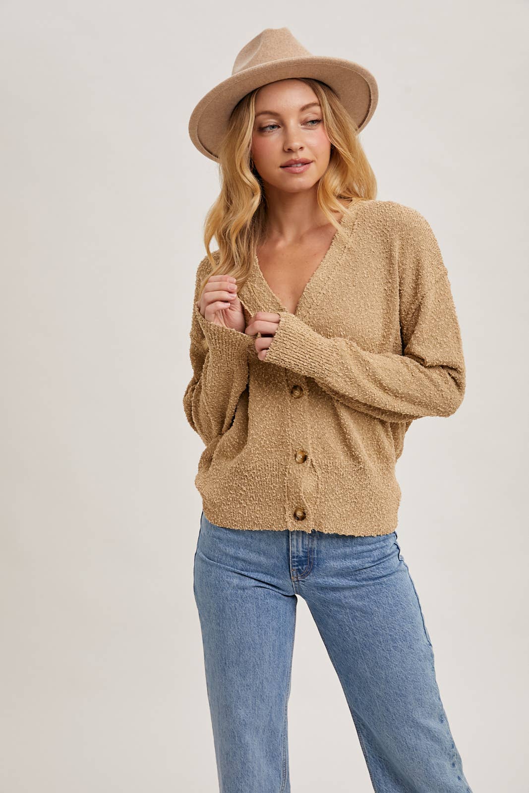 Louise Button Down Cardigan