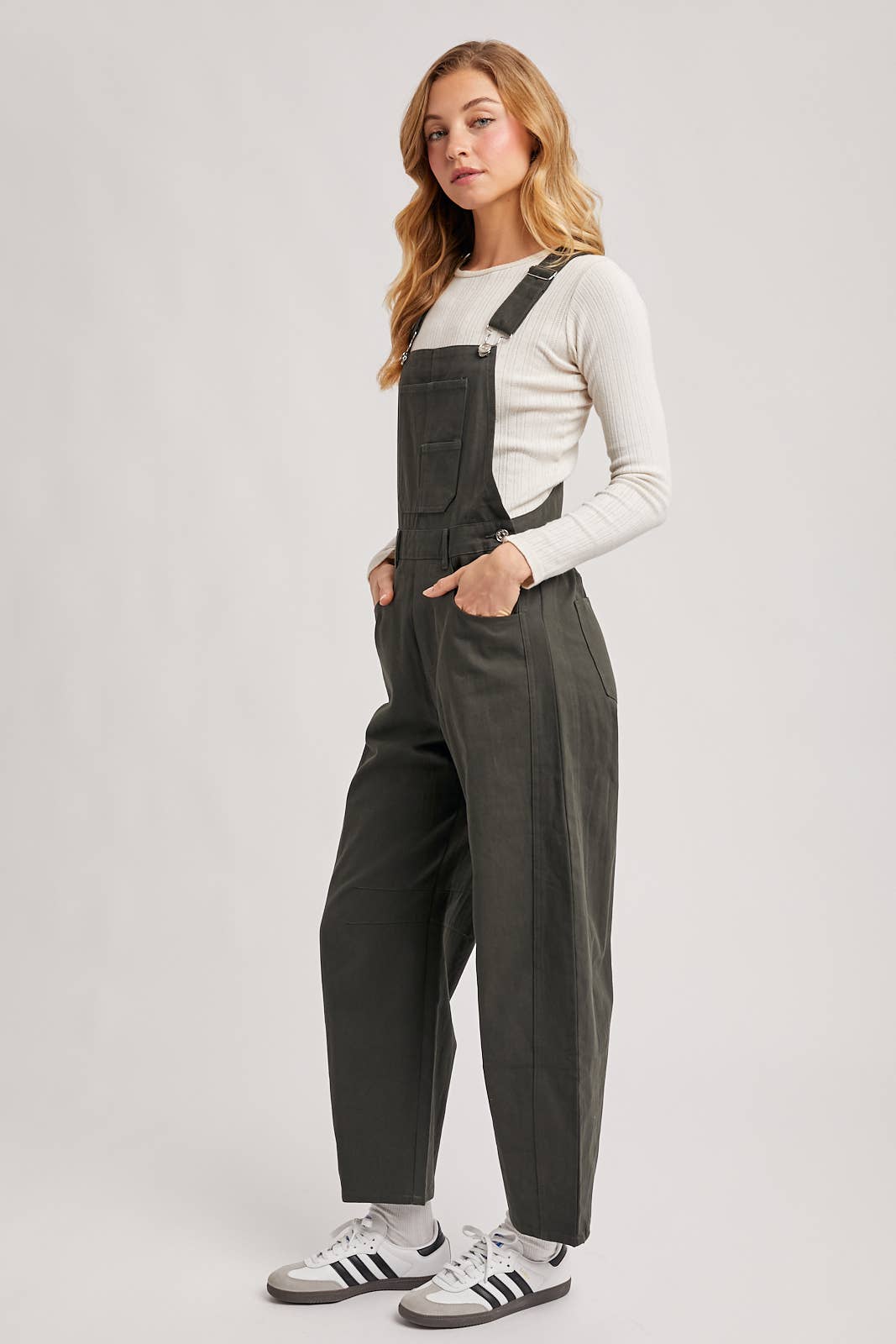 Ellie Barrel Overalls