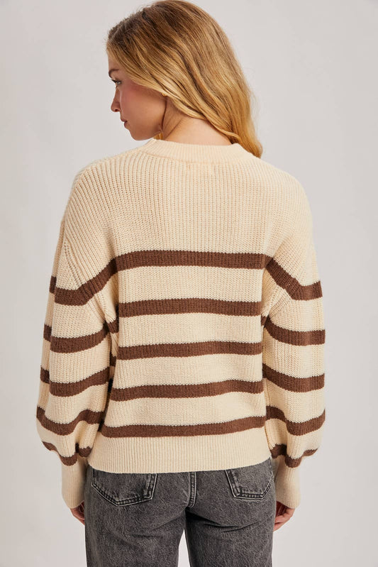 Annalese Chunky Striped Sweater