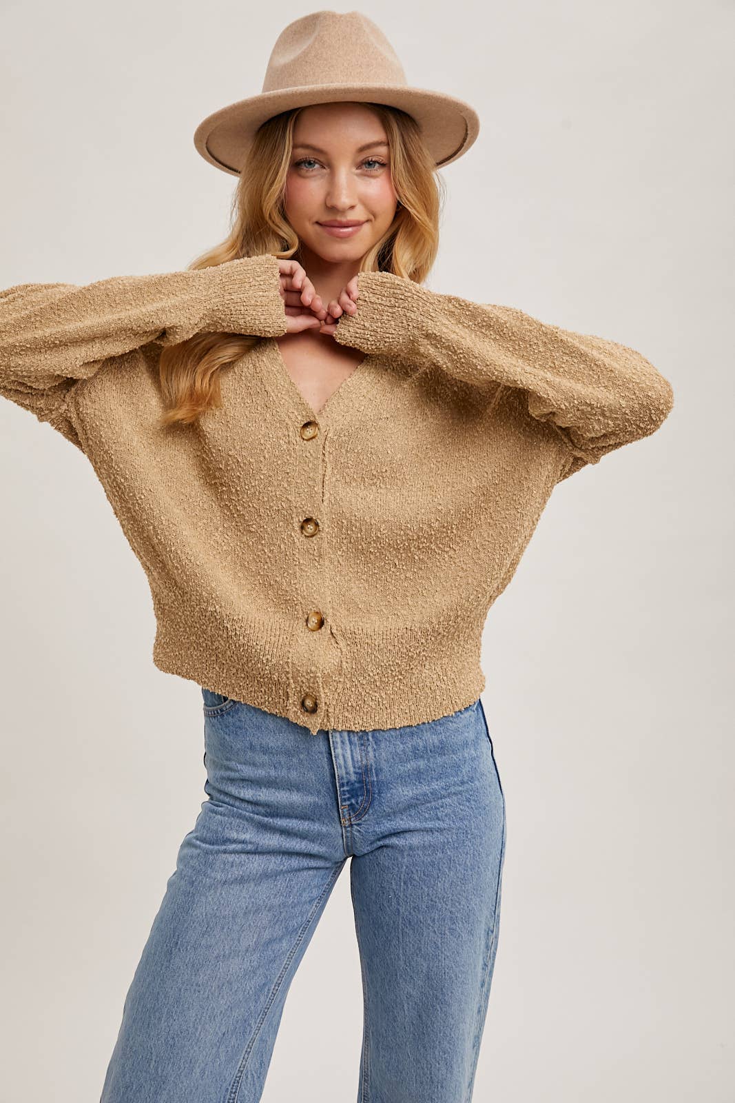 Louise Button Down Cardigan