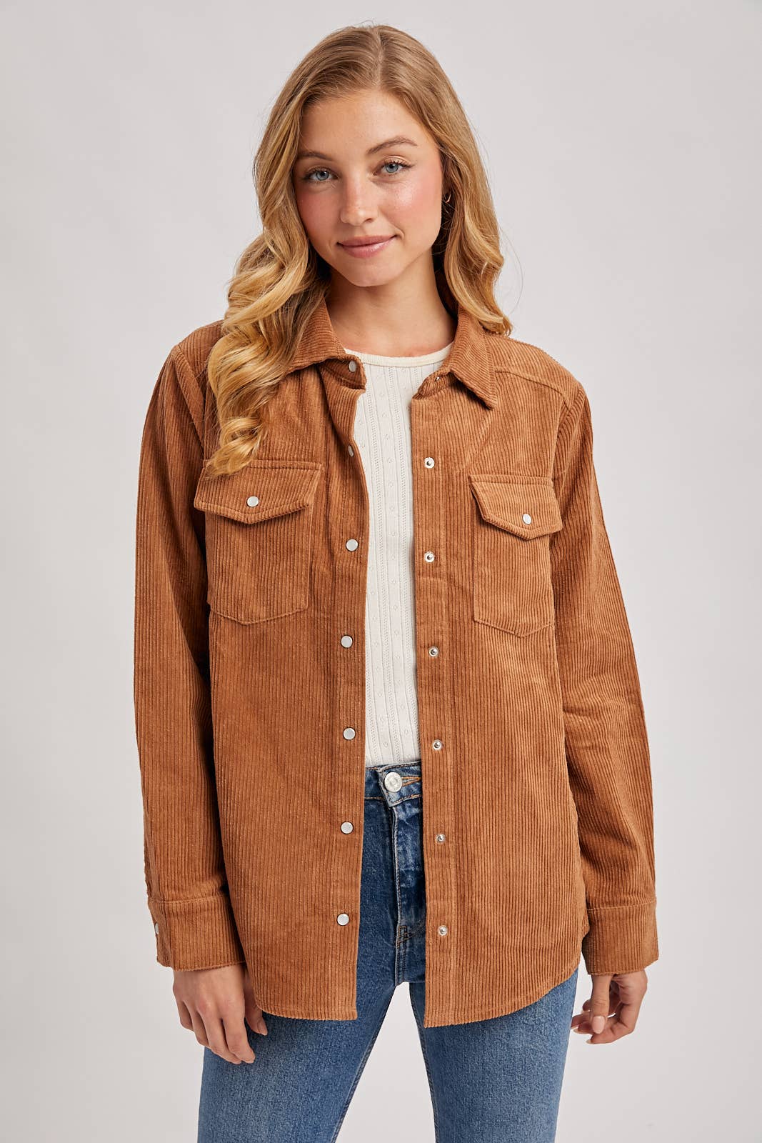 Genie Corduroy Button Down