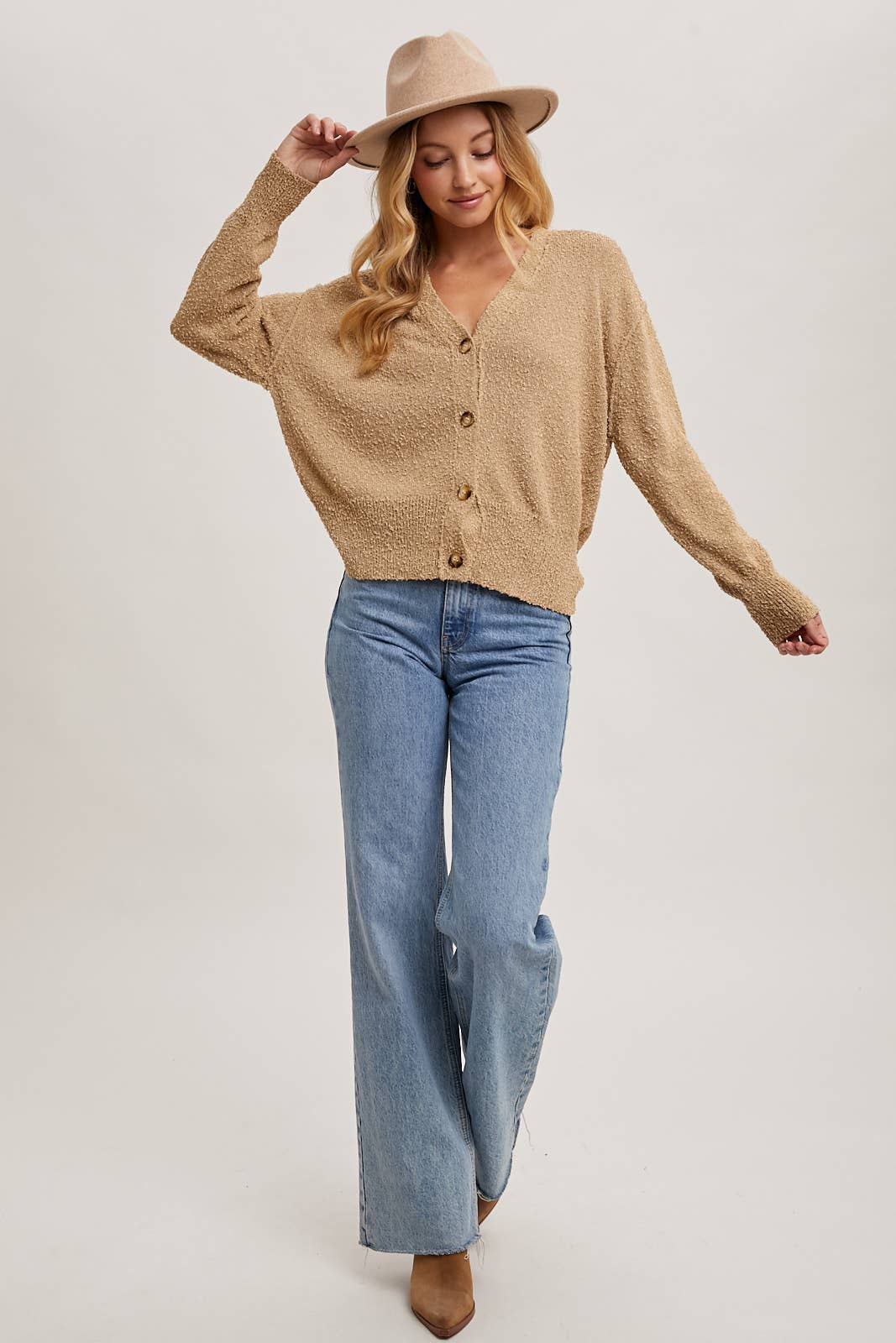 Louise Button Down Cardigan