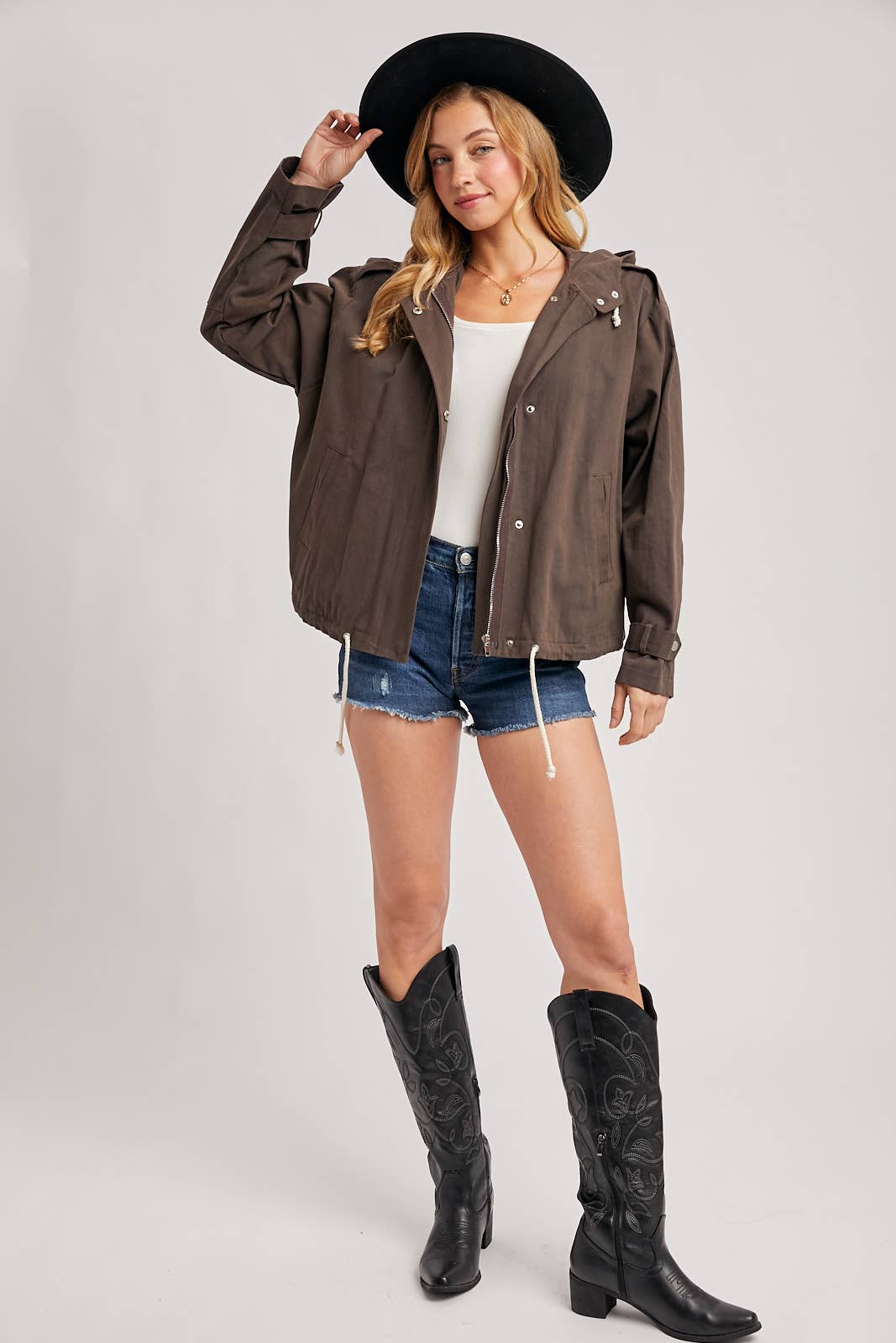 Nancy Drawstring Jacket