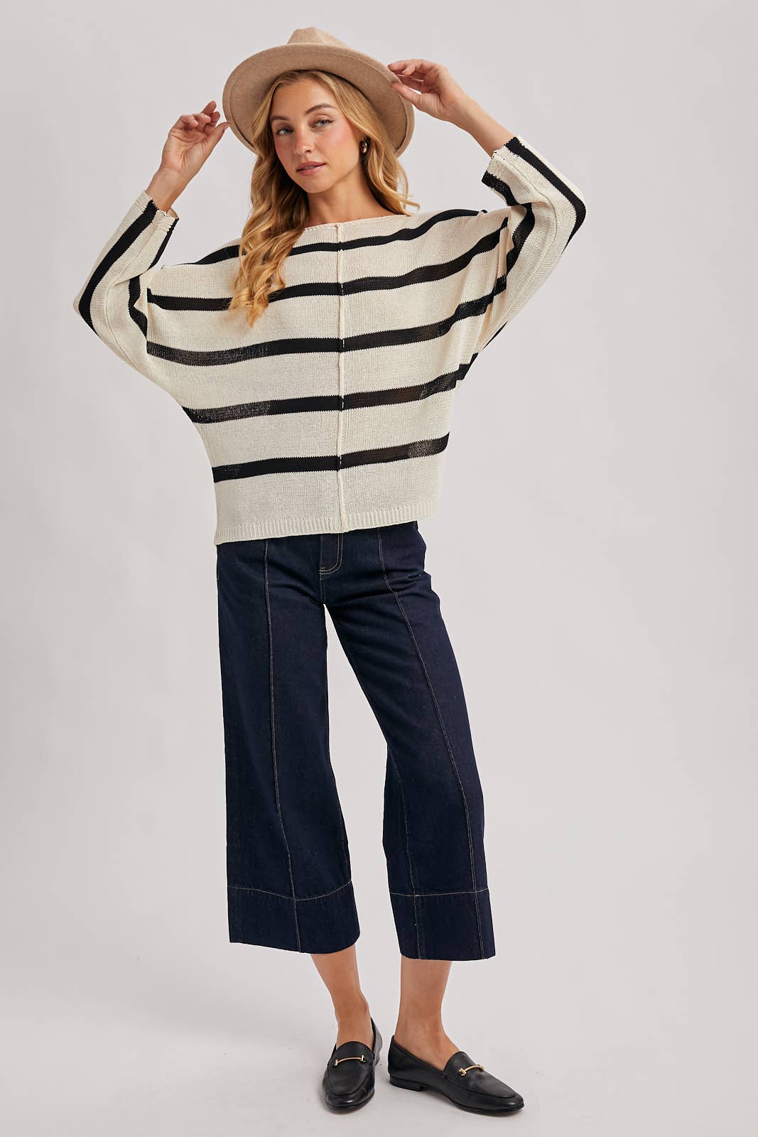 Eva Striped Pullover
