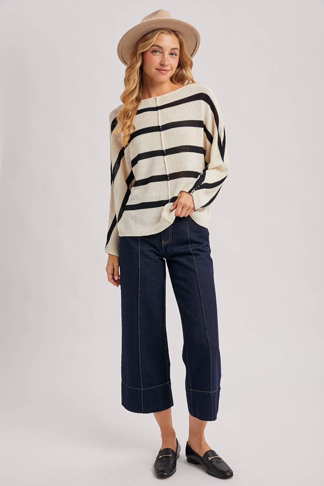 Eva Striped Pullover