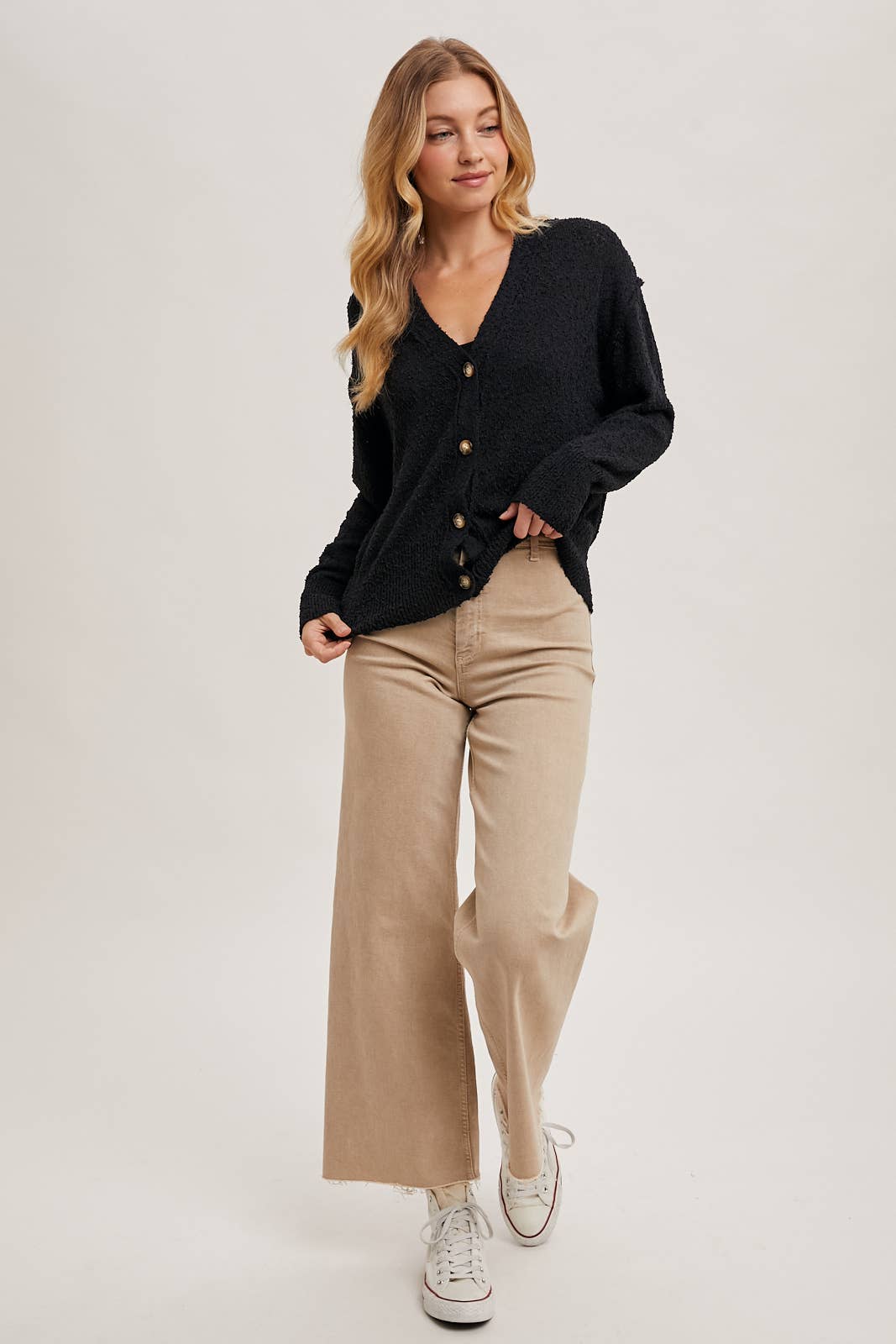 Louise Button Down Cardigan
