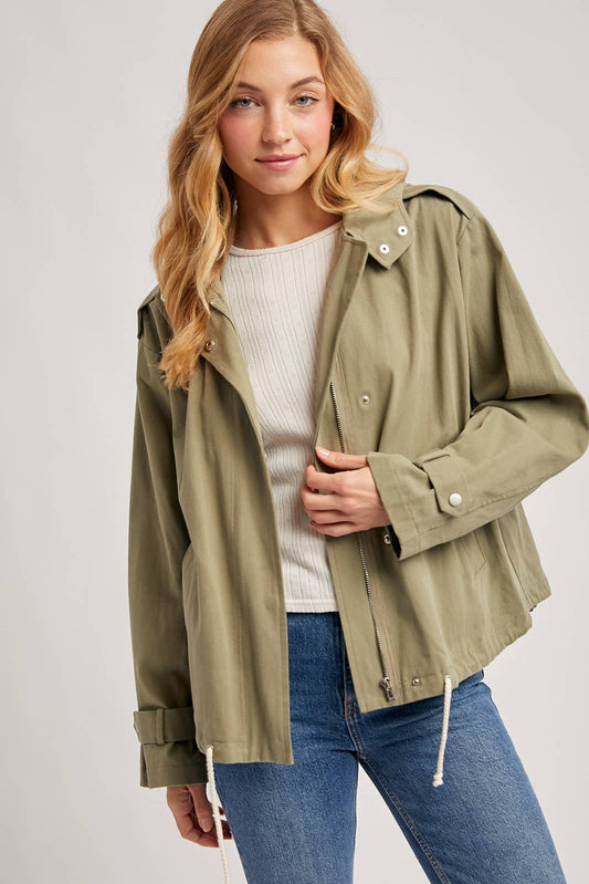 Nancy Drawstring Jacket