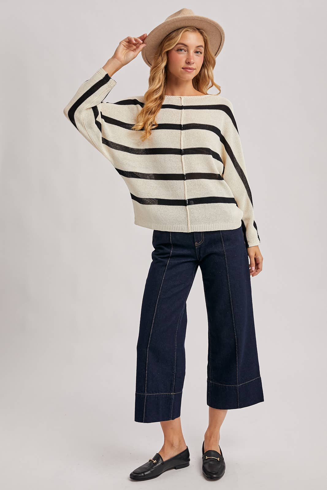 Eva Striped Pullover