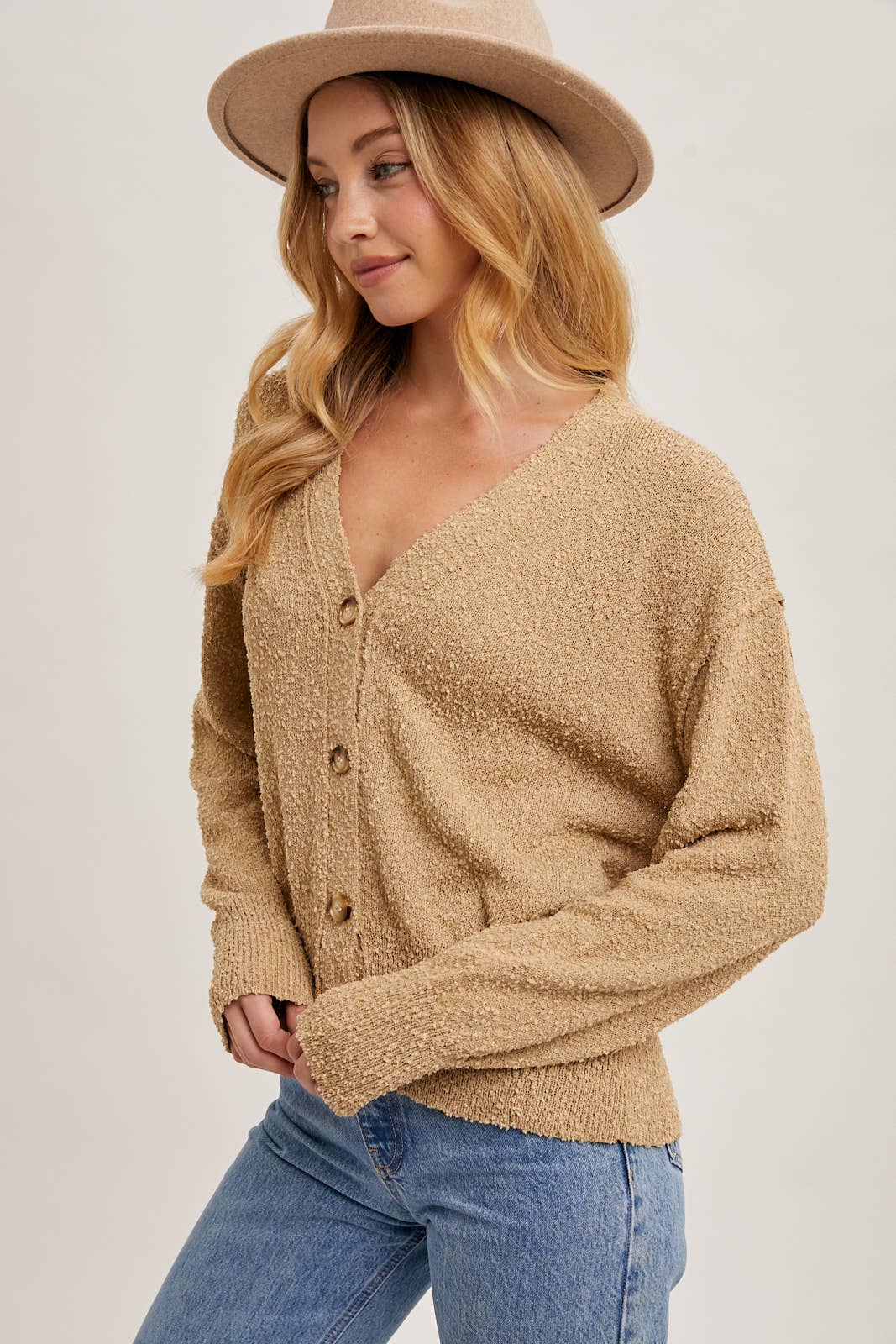 Louise Button Down Cardigan