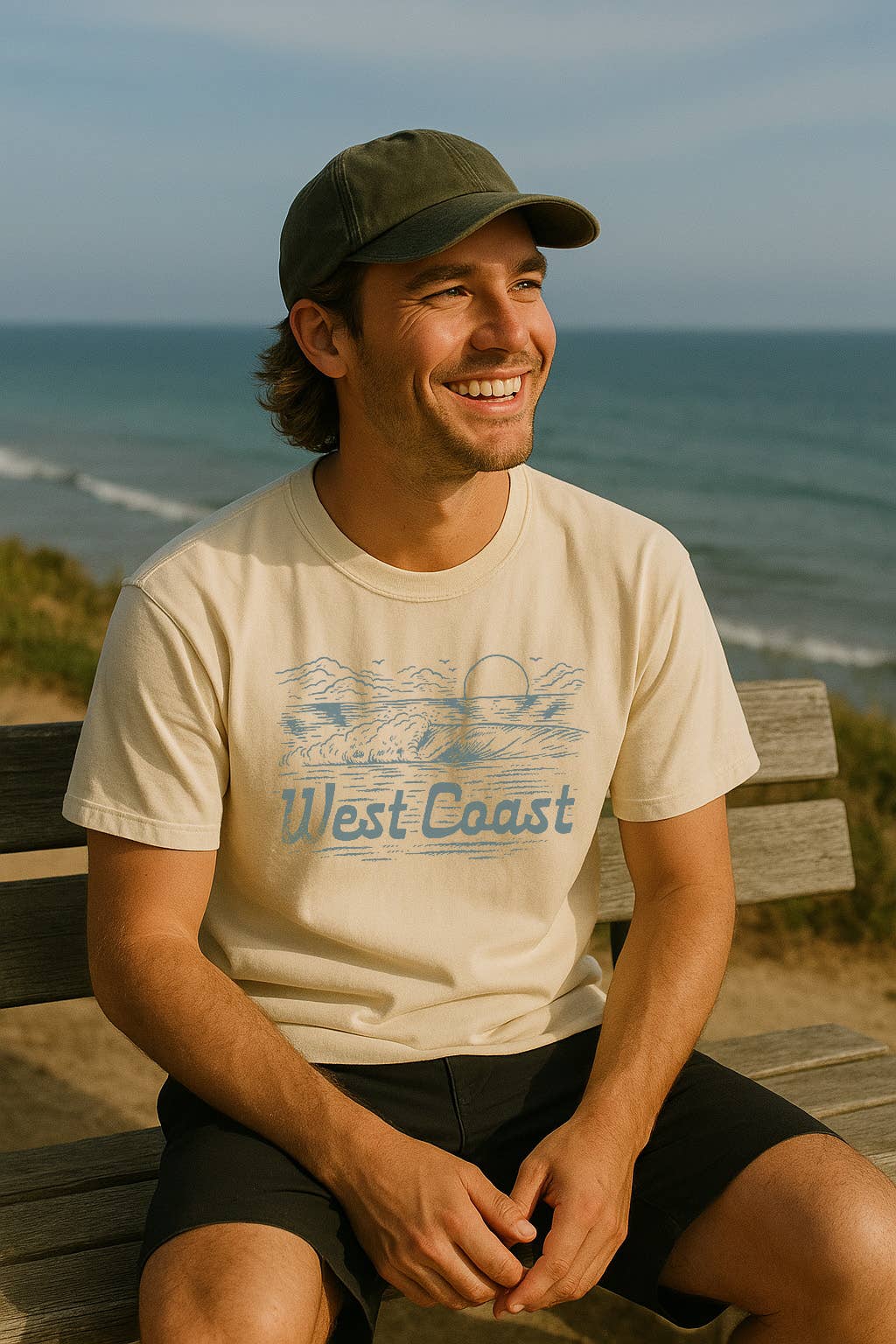 West Coast Wave Tee