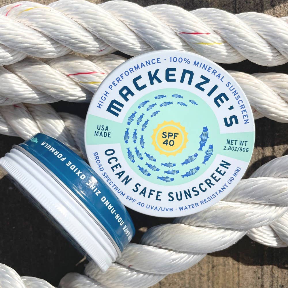 Ocean Safe Sunscreen Tin | SPF 40