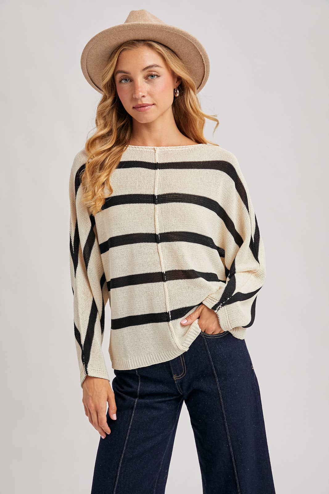 Eva Striped Pullover