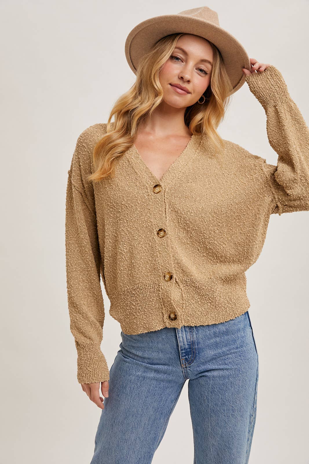 Louise Button Down Cardigan