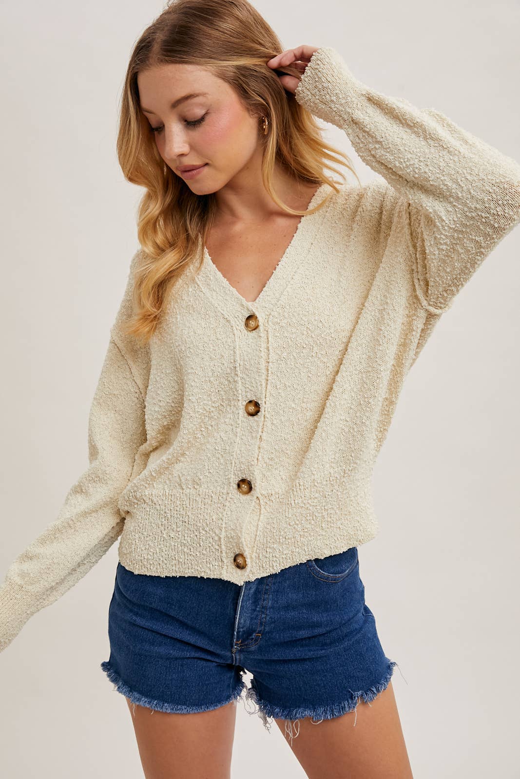 Louise Button Down Cardigan