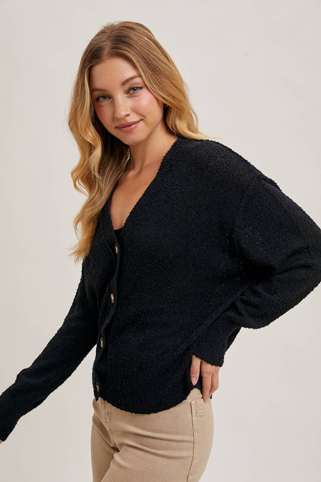 Louise Button Down Cardigan