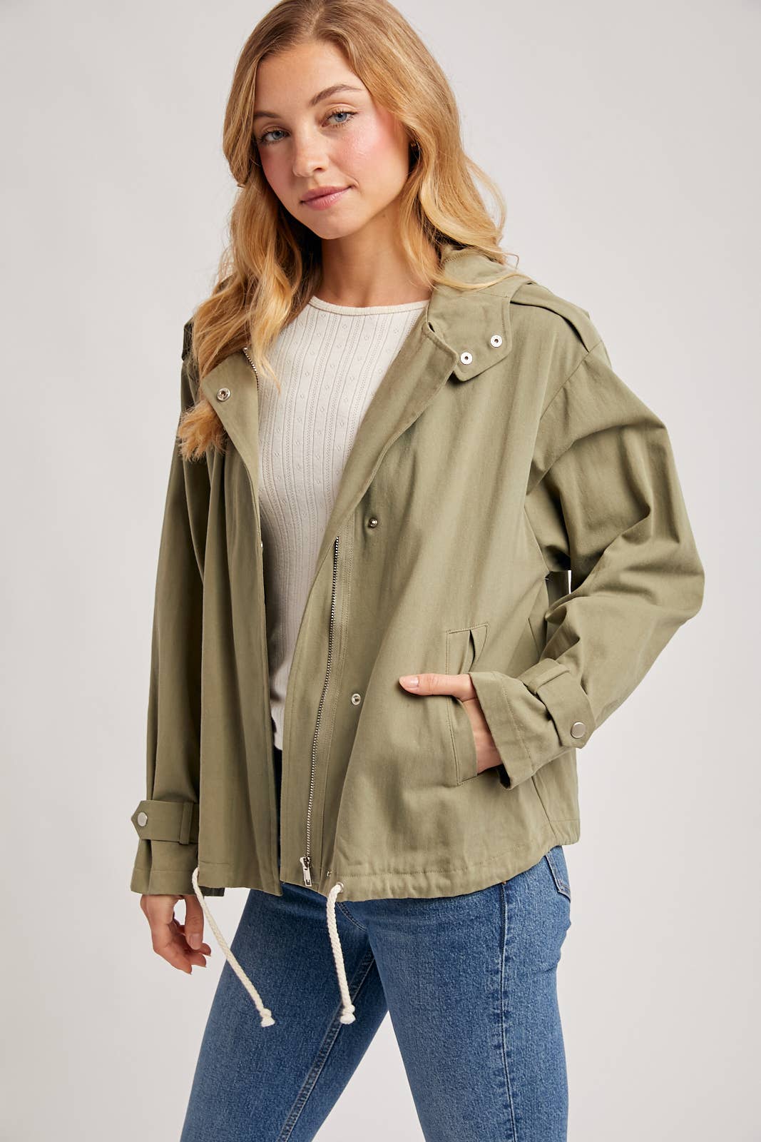 Nancy Drawstring Jacket