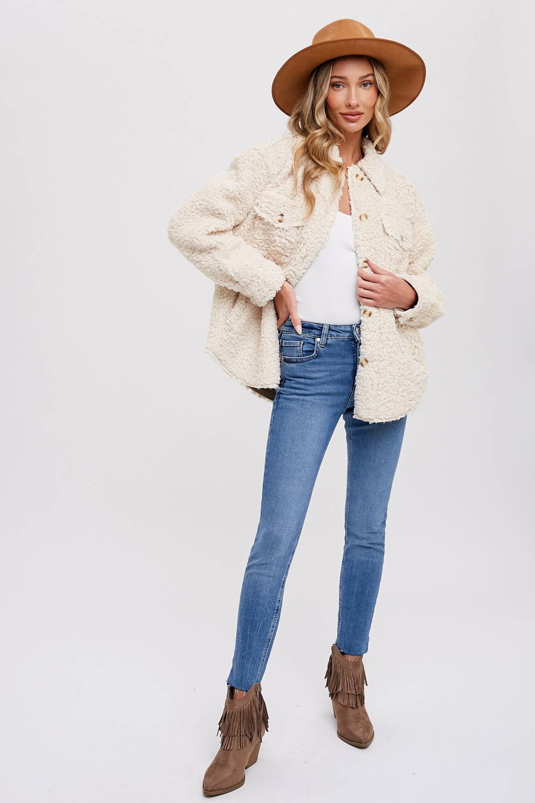 Selena Boucle Jacket
