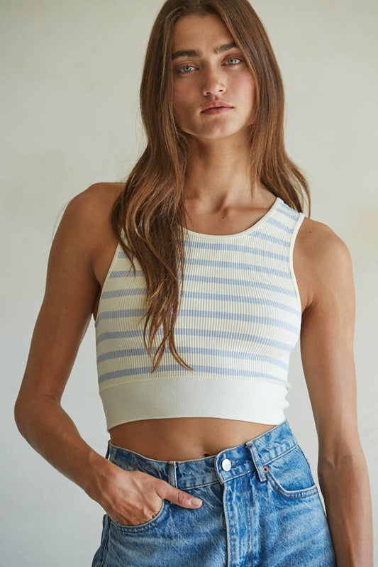 Noelle Striped Racerback