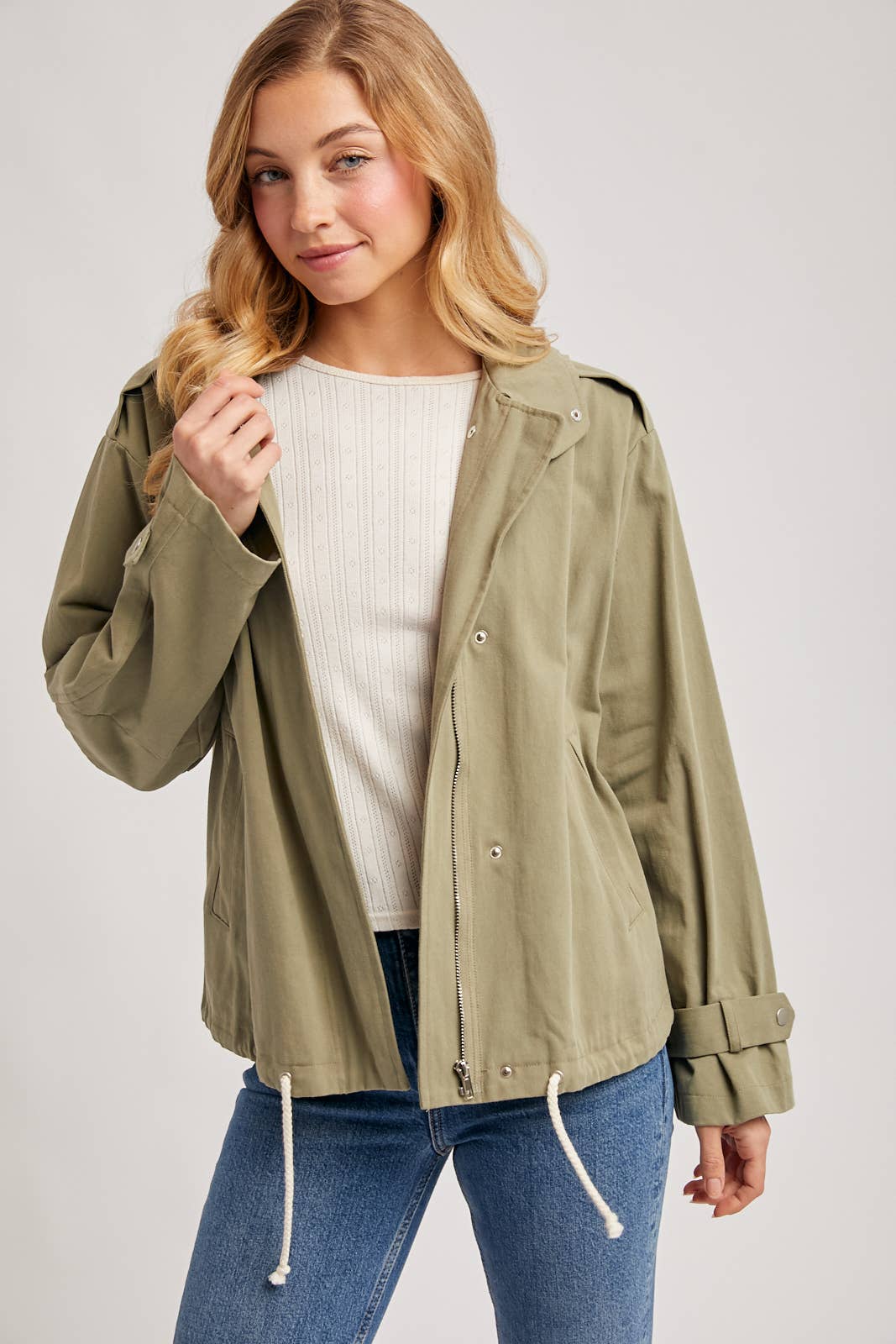 Nancy Drawstring Jacket