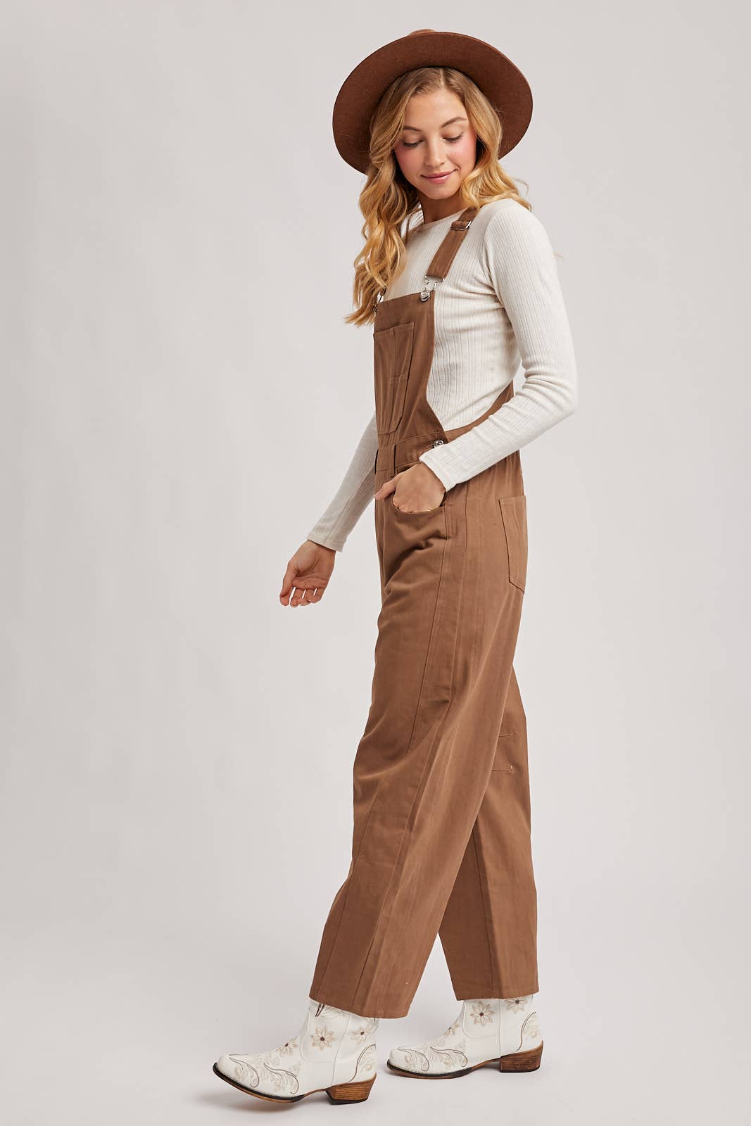 Ellie Barrel Overalls