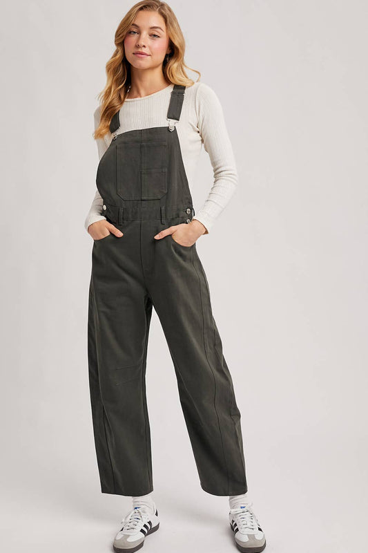 Ellie Barrel Overalls