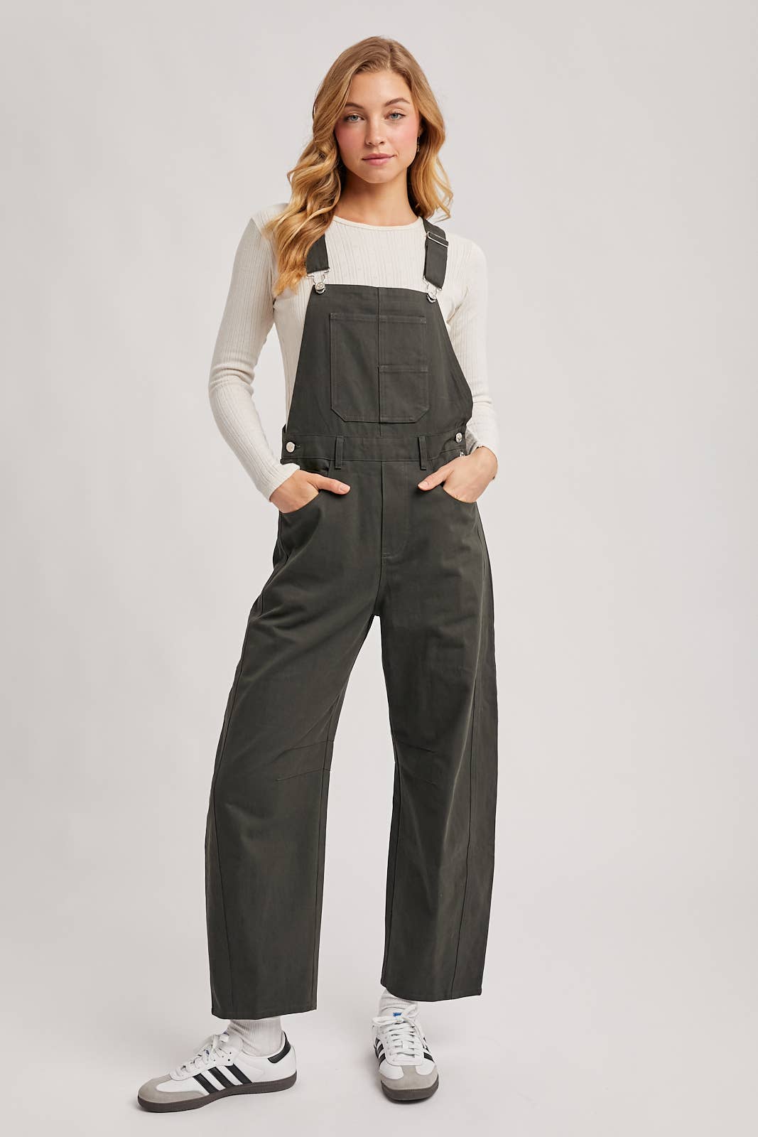 Ellie Barrel Overalls