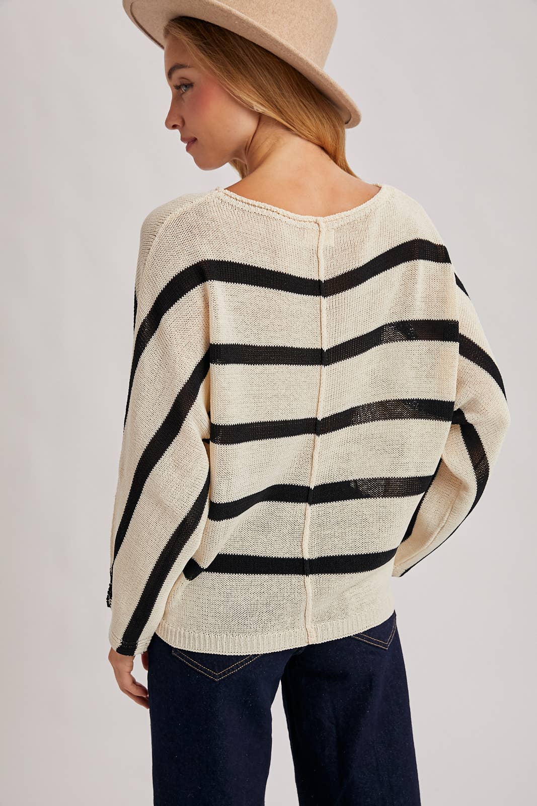 Eva Striped Pullover