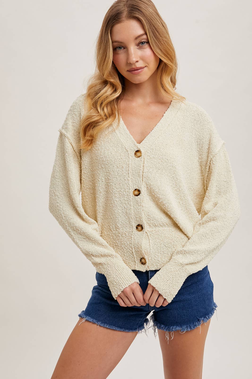 Louise Button Down Cardigan