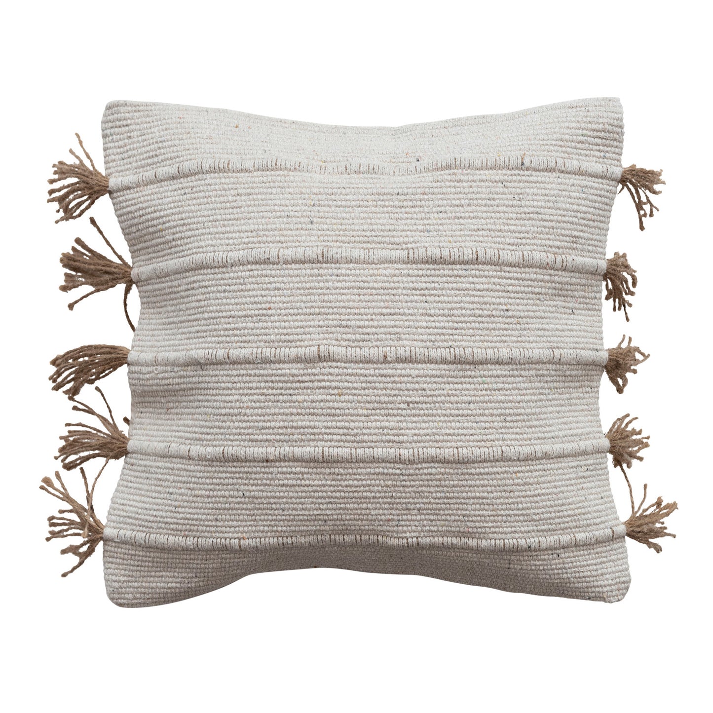 Dhurrie Pillow w/ Tassels
