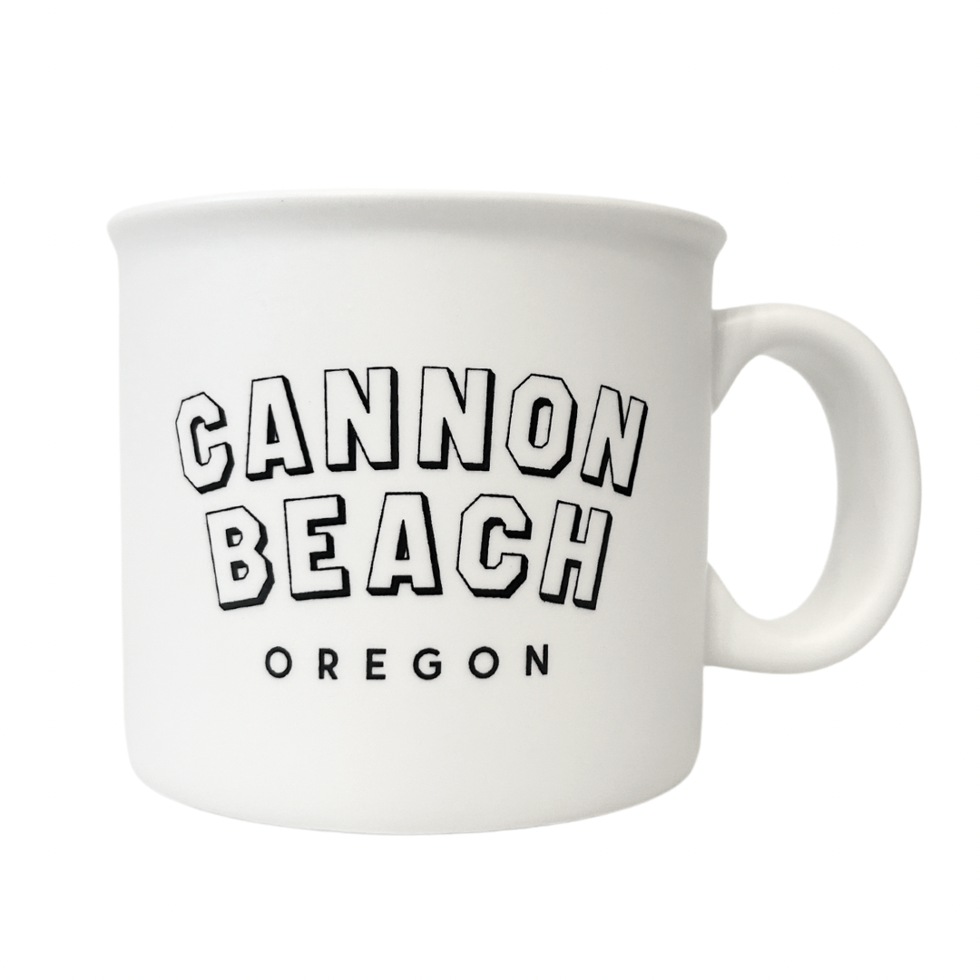 Stamped Cannon Beach Mug