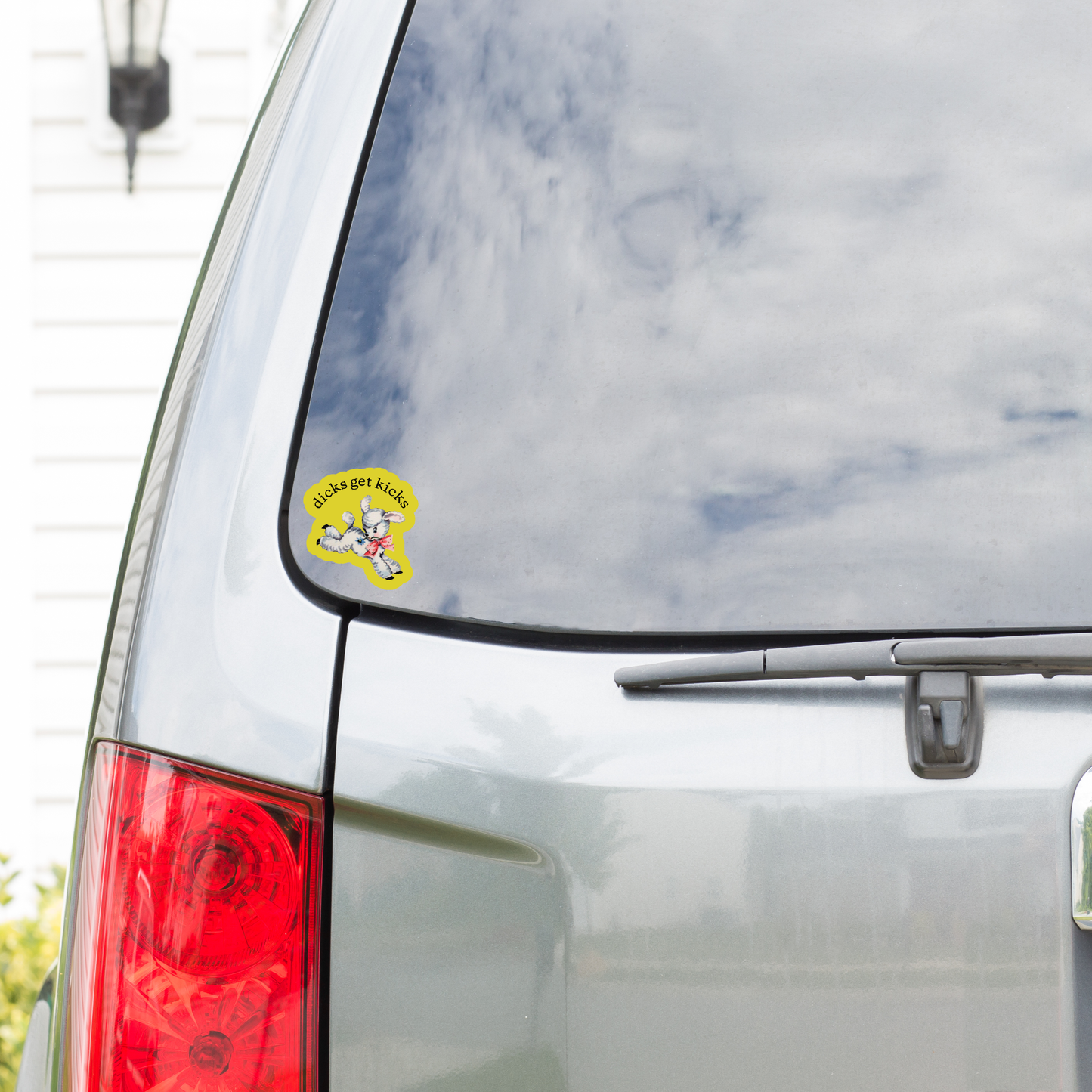 Dicks Get Kicks Vinyl Sticker
