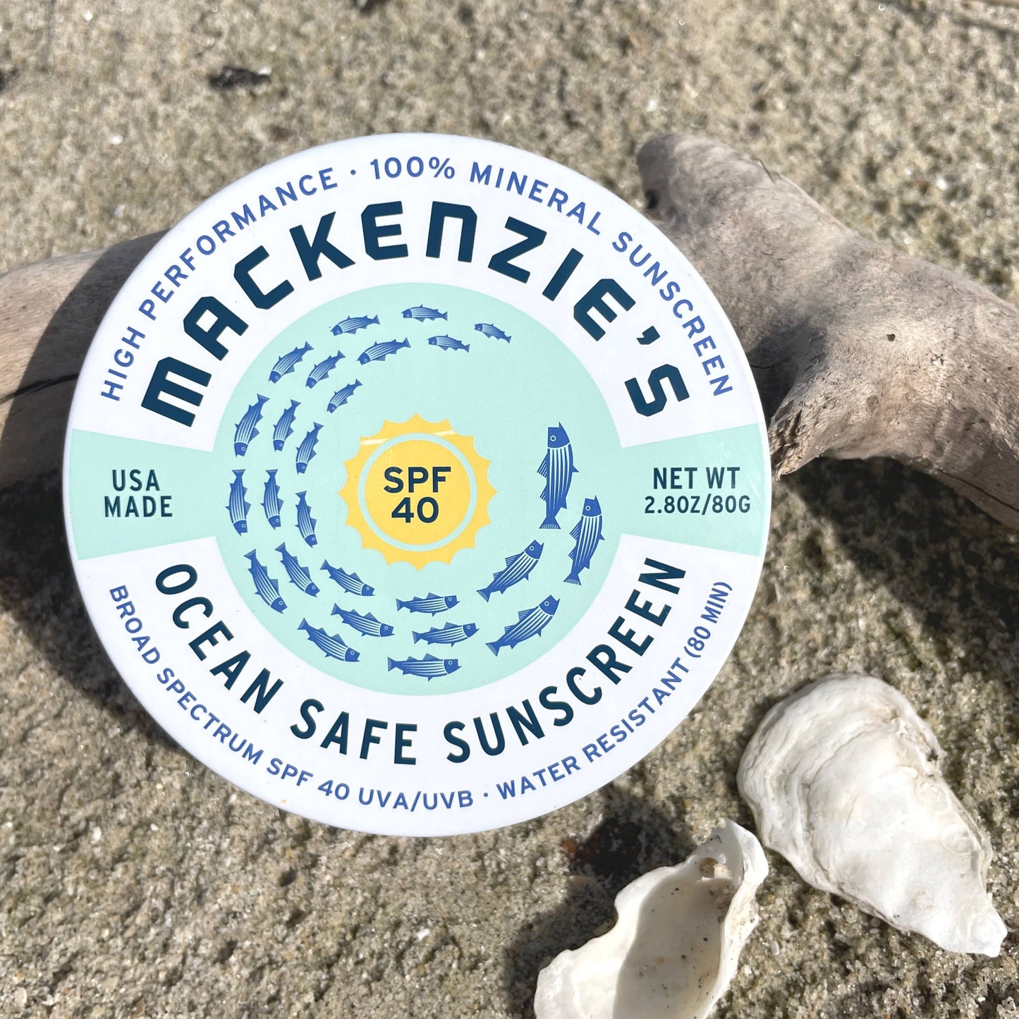 Ocean Safe Sunscreen Tin | SPF 40