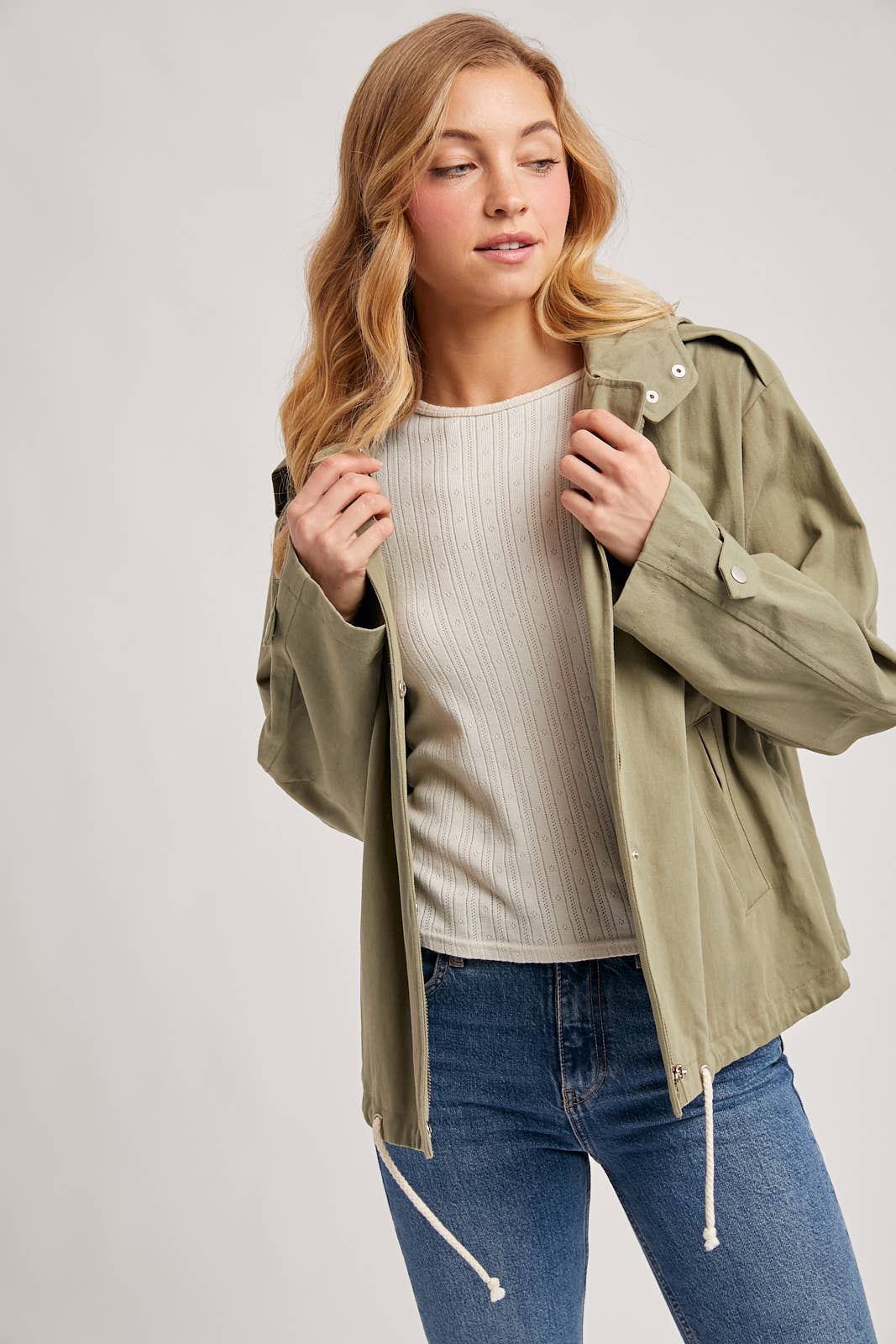 Nancy Drawstring Jacket