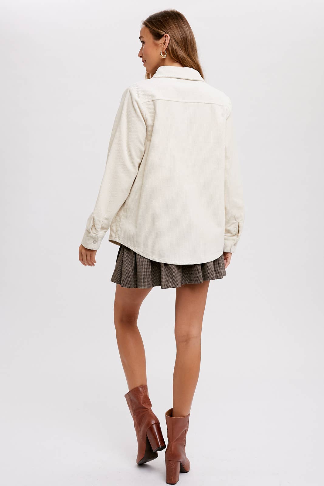 Genie Corduroy Button Down