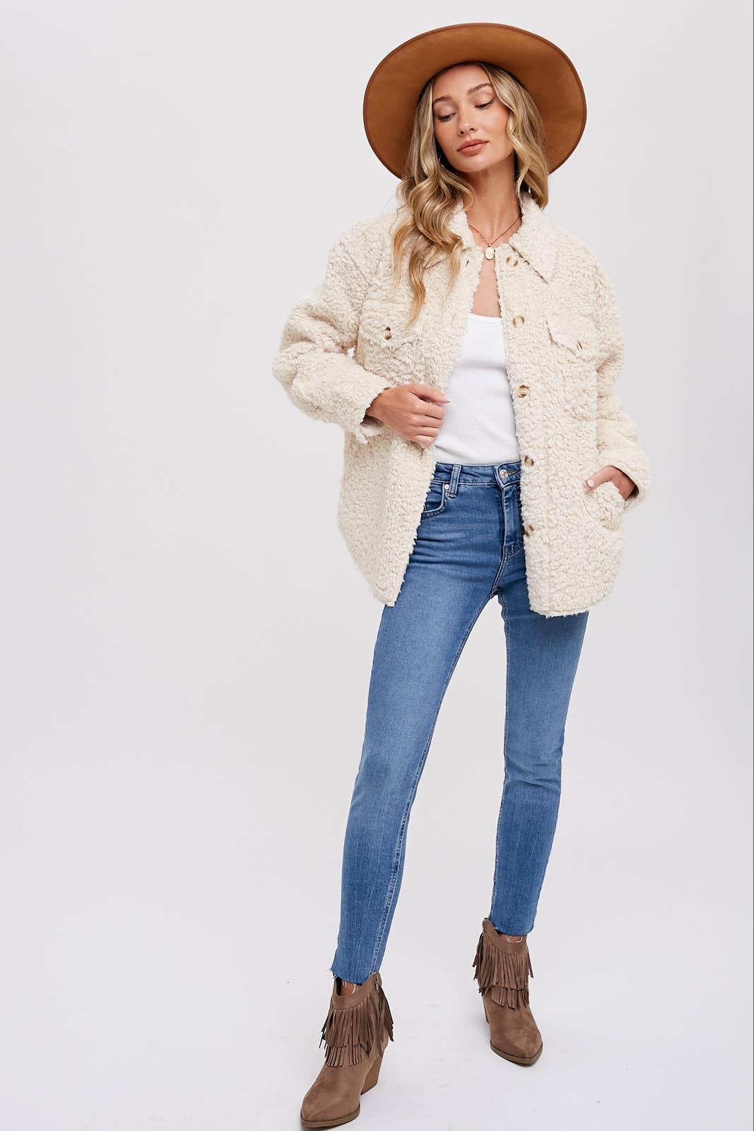 Selena Boucle Jacket