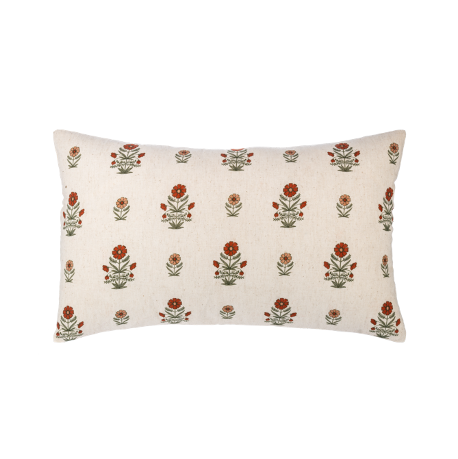 Allison Floral Lumbar Pillow