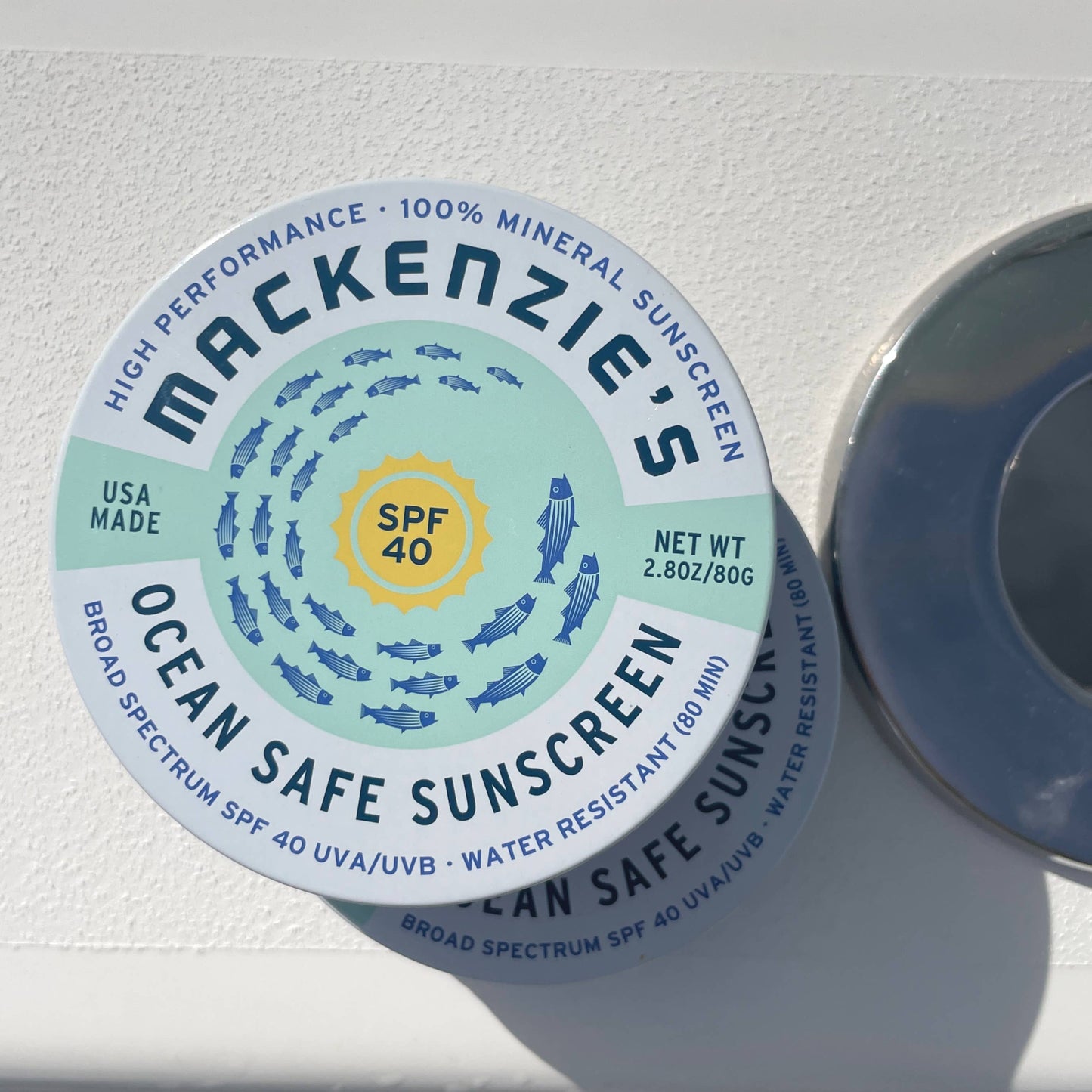 Ocean Safe Sunscreen Tin | SPF 40
