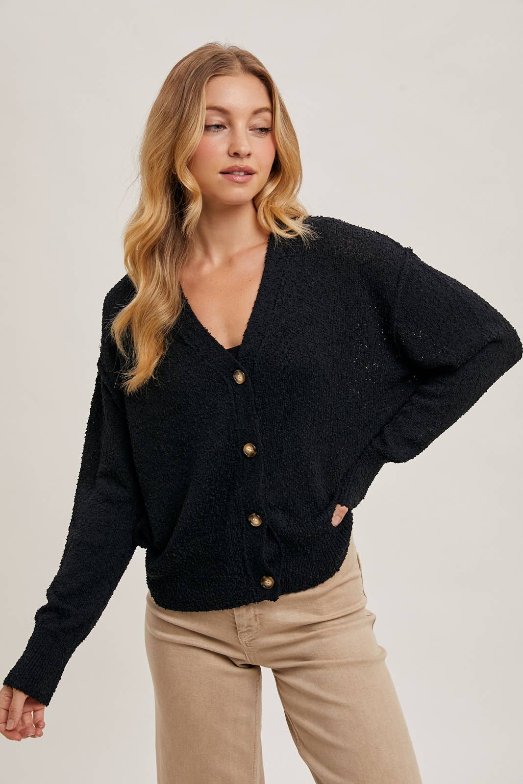 Louise Button Down Cardigan