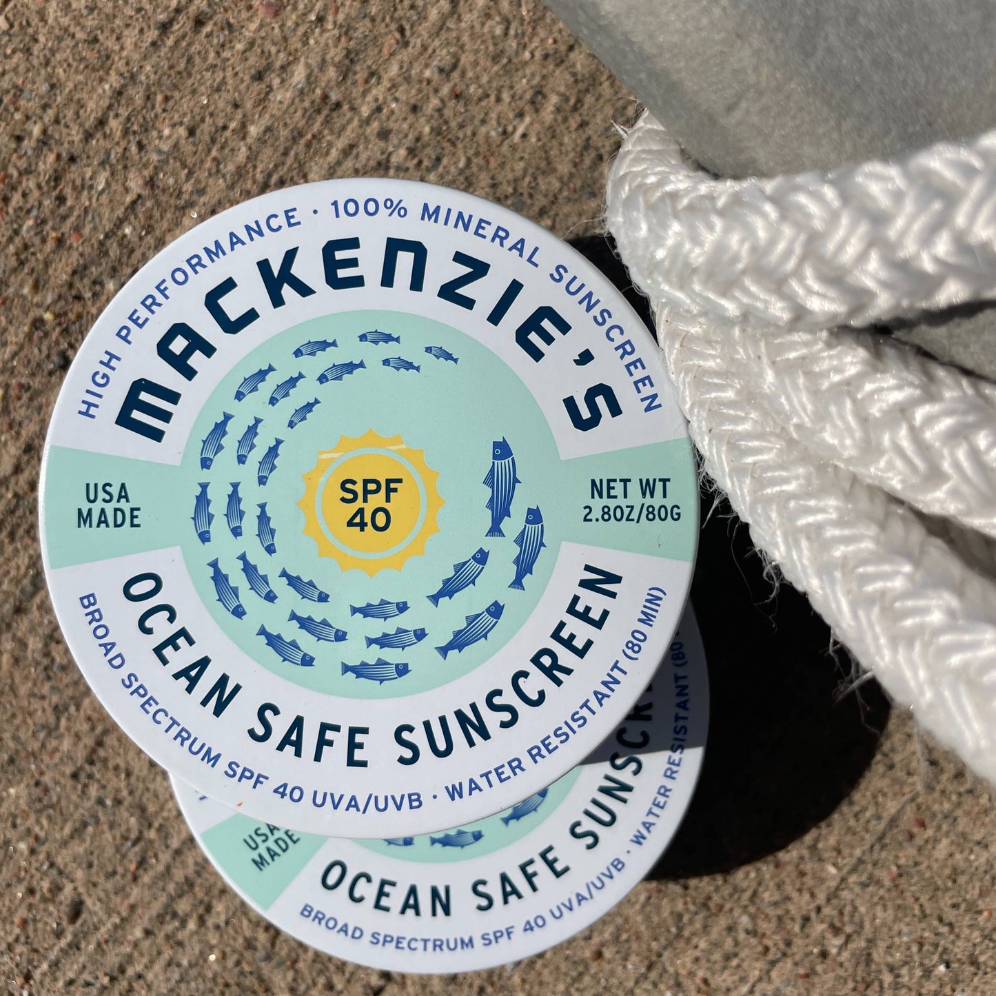 Ocean Safe Sunscreen Tin | SPF 40