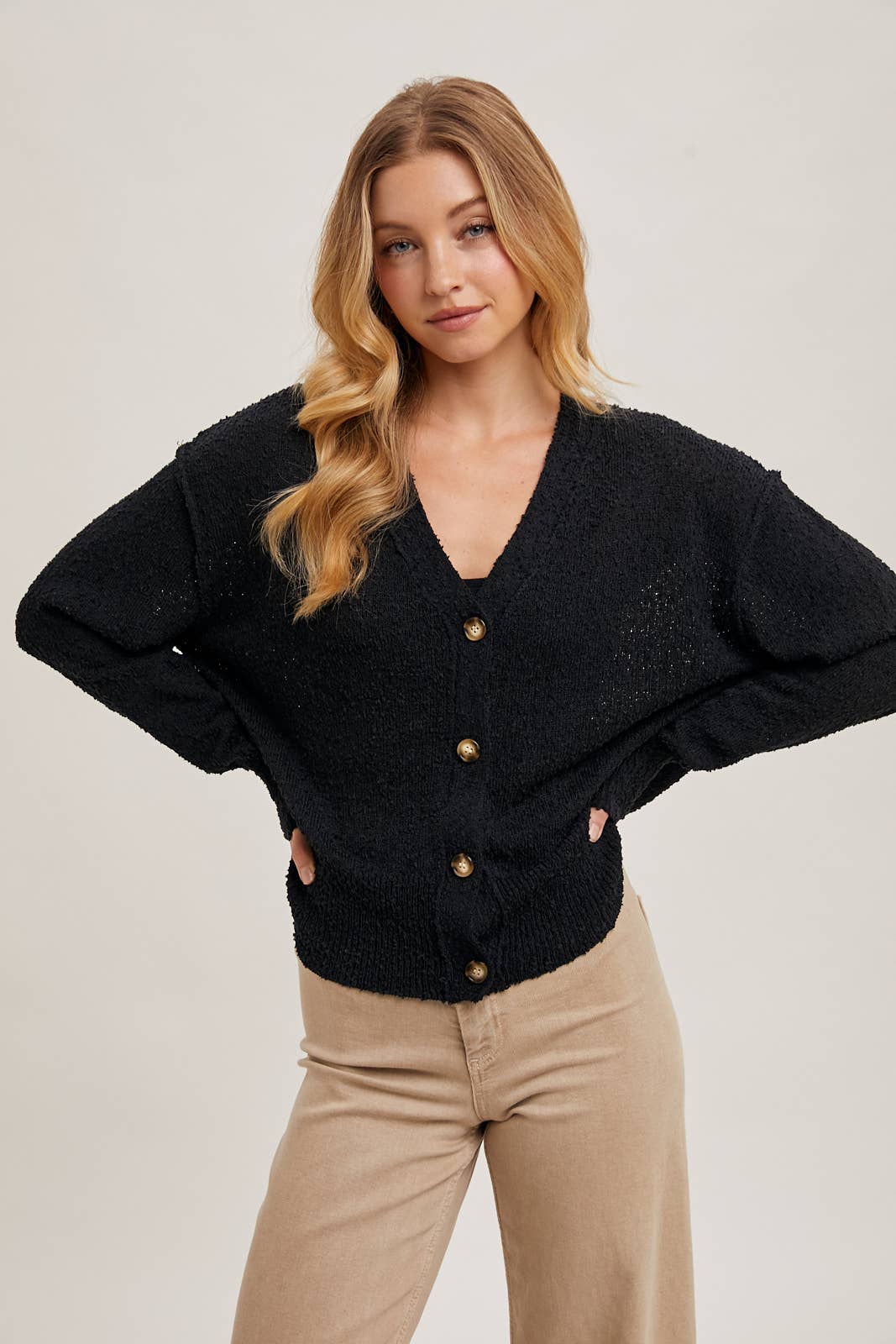 Louise Button Down Cardigan