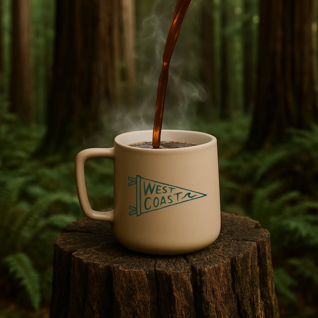 West Coast Pennant Mug