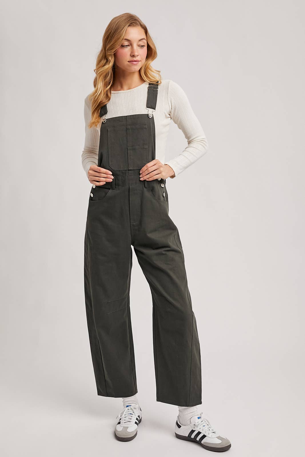 Ellie Barrel Overalls