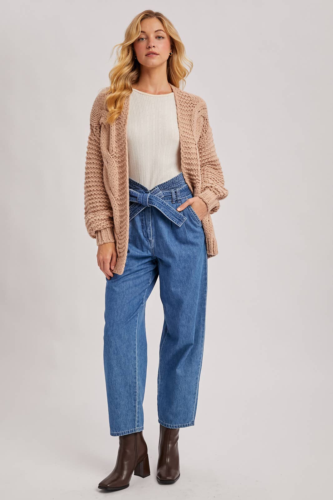 Rosa Chunky Knit Cardigan