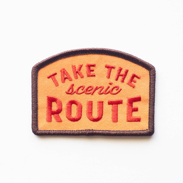 Take the Scenic Route Patch