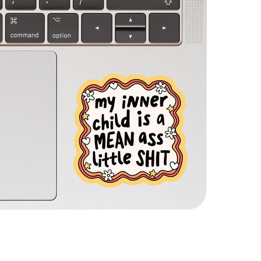 Inner Child Little Shit Vinyl Sticker