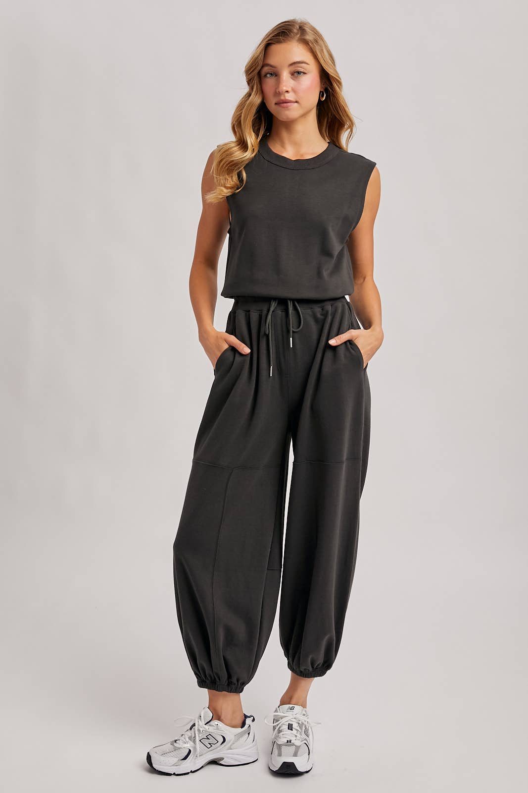 Silvia Drawstring Jumpsuit