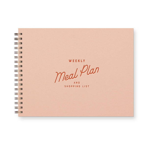 Retro Weekly Meal Planner