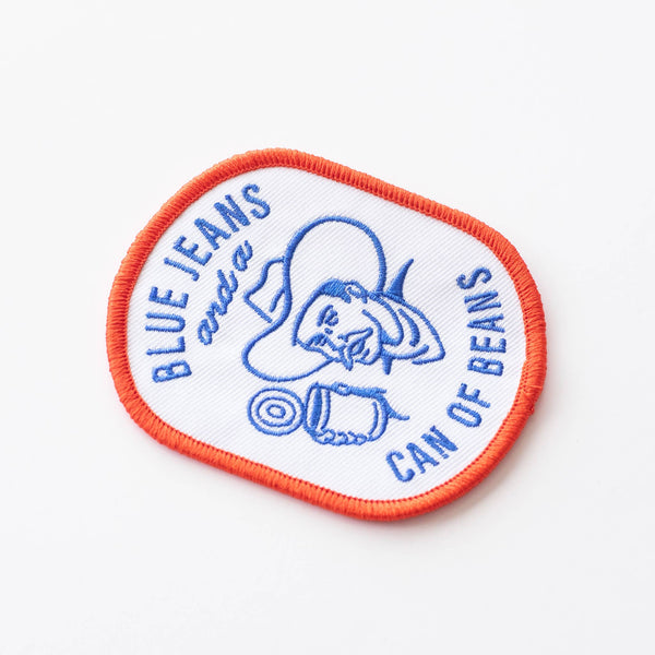 Blue Jeans and a Can of Beans Patch