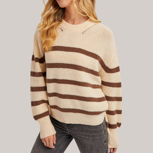 Annalese Chunky Striped Sweater
