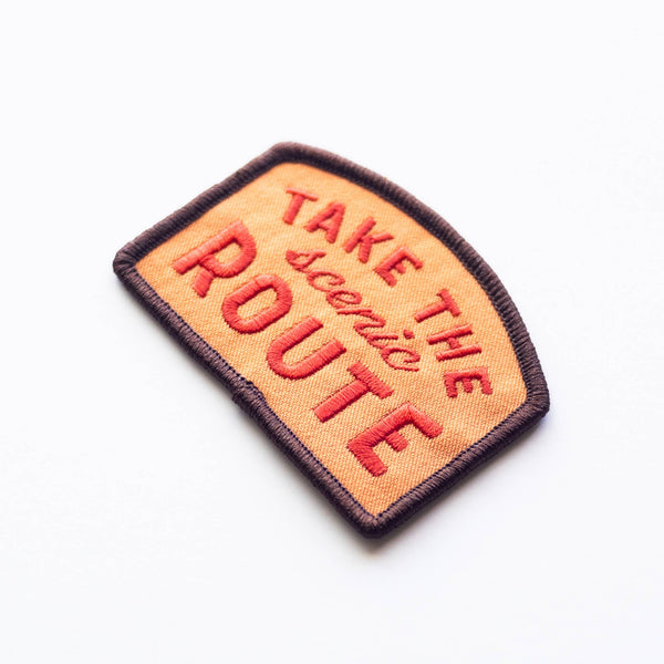Take the Scenic Route Patch